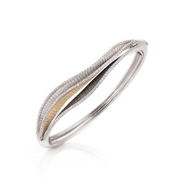 Armschmuck, Weißgold, Annamaria Cammilli Regina Armreif