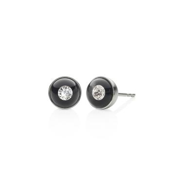 Ohrringe, Edelstahl , Schmuckwerk Ohrstecker Glasklar