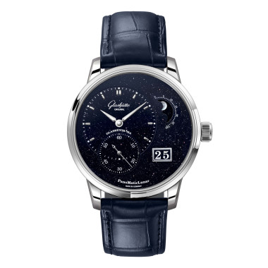         Damen- und Herrenuhr, Automatik, Glashütte Original PanoMaticLunar