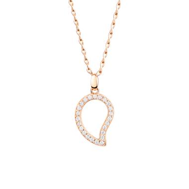 Halsschmuck, Roségold, Tamara Comolli SIGNATURE Anhänger