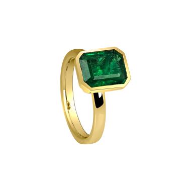 Ringe, Gelbgold, ColorConcept by Natalie Smaragd Ring
