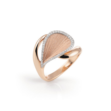 Ringe, Weißgold, Cammilli Goccia Ring