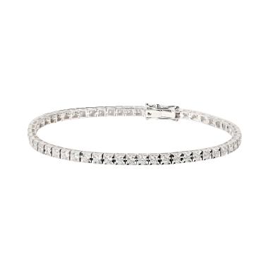 Armschmuck, Weißgold, Ruppenthal Tennis-Armband