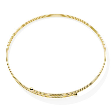         Gelbgold, Halsschmuck, Niessing Colette C Embrace Collier 3-fach
