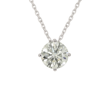         Weißgold, Halsschmuck, Ruppenthal Collier Brillant