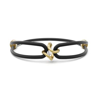 Armschmuck, Leder, Niessing Spannring® Ära Armband