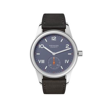 Unisex, Handaufzug, NOMOS Glashütte Club Campus blue purple