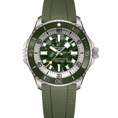         Herrenuhr, Automatik, Breitling Superocean Automatic 46 Super Diver