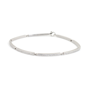         Weißgold, Armschmuck, Schmuckwerk Saturn Armband