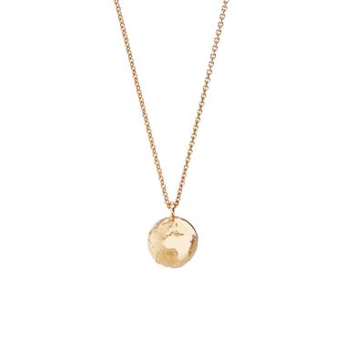 Halsschmuck, Rotgold, Schmuckwerk Halskette Meine Welt