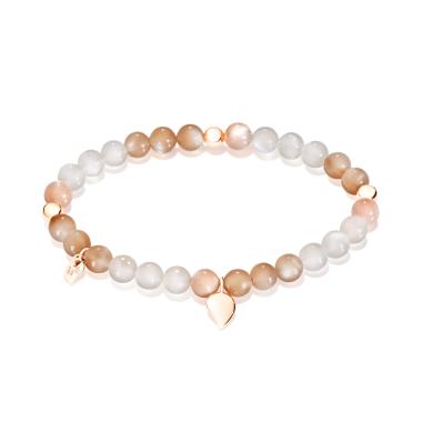 Armschmuck, Roségold, Tamara Comolli INDIA Drop Armband medium Camel