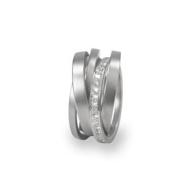 Ringe, Platin, Schmuckwerk Saturn Ring