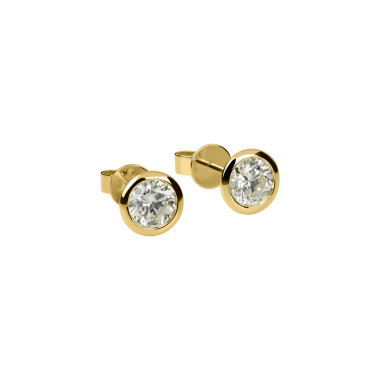         Gelbgold, Ohrringe, Ruppenthal Ohrstecker Brillant