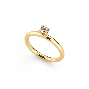         Gelbgold, Ringe, Niessing Amatis 4 Krappen Ring