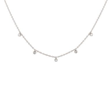 Halsschmuck, Weißgold, Ruppenthal Swing Collier 