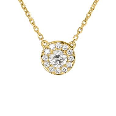 Halsschmuck, Gelbgold, Ruppenthal Brillant Collier