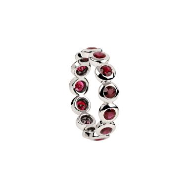 Ringe, Weißgold, Ruppenthal Memory Tennis Ring