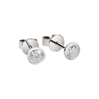 Ohrringe, Platin, Ruppenthal Ohrstecker