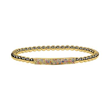 Armschmuck, Gelbgold, Ruppenthal Stretcharmband