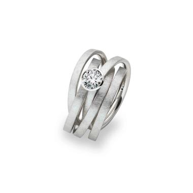 Ringe, Platin, Schmuckwerk Ring Saturn