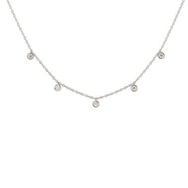 Halsschmuck, Weißgold, Ruppenthal Swing Collier 