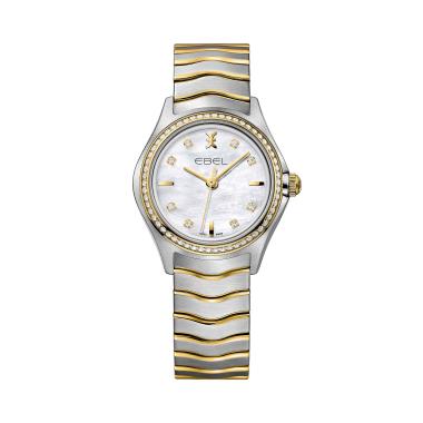 Damenuhr, Quarzwerk, EBEL Wave Lady