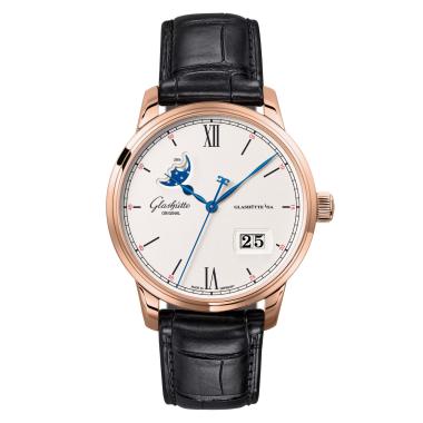Unisex, Automatik, Glashütte Original Senator Excellence Panoramadatum Mondphase