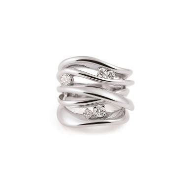 Ringe, Weißgold, Annamaria Cammilli Firenze Lux Ring