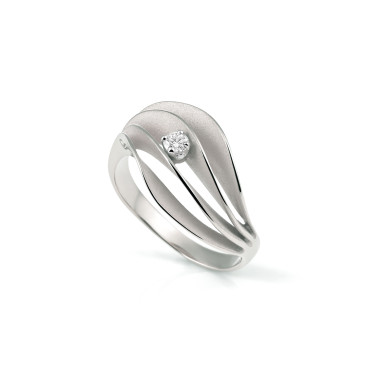         Weißgold, Ringe, Cammilli Velaa Star Ring