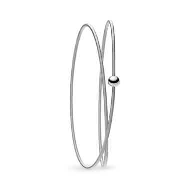 Armschmuck, Platin, Niessing Colette Armreif 2-fach 