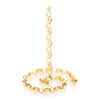Halsschmuck, Gelbgold, Tamara Comolli SIGNATURE Halskette 