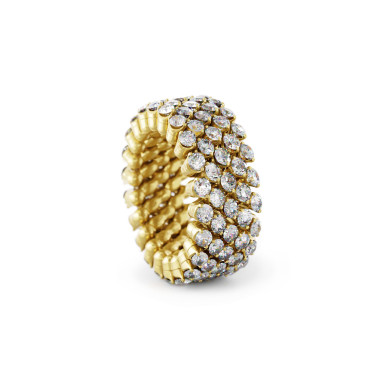 Gelbgold, Ringe, Serafino Consoli Brevetto Multi-Size Ring