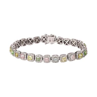 Armschmuck, Weißgold, Ruppenthal Armband Diamanten