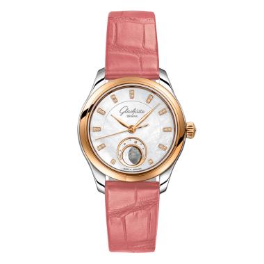 Damenuhr, Automatik, Glashütte Original Serenade Luna