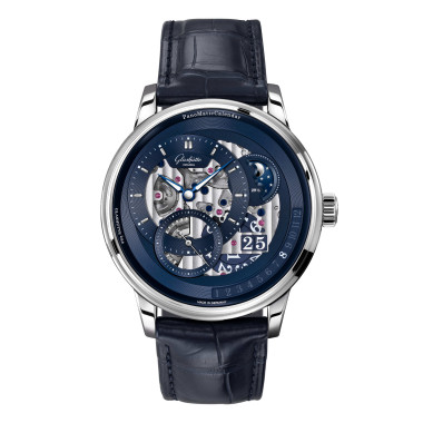 Automatik, Damen- und Herrenuhr, Glashütte Original PanoMaticCalendar
