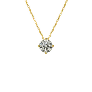        Gelbgold, Halsschmuck, Ruppenthal Collier Brillant