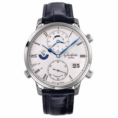 Herrenuhr, Automatik, Glashütte Original Senator Cosmopolite