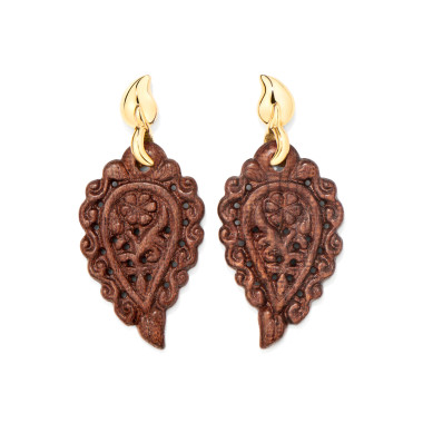         Gelbgold, Ohrringe, Tamara Comolli INDIA Ohrhänger