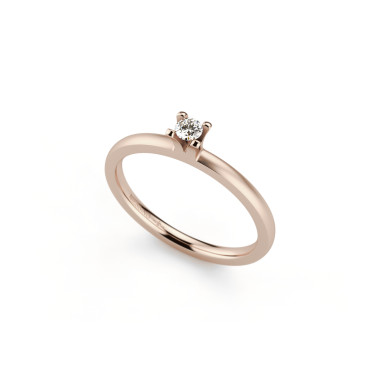         Roségold, Ringe, Niessing Amatis 4 Krappen Ring
