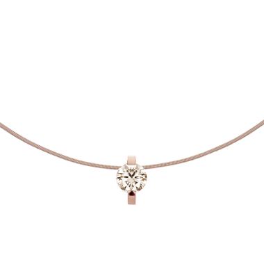 Halsschmuck, Roségold, Niessing Princess Anhänger 