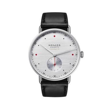 Unisex, Automatik, NOMOS Glashütte Metro neomatik 39 silvercut