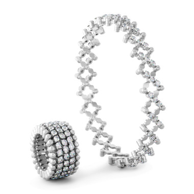 Ringe, Weißgold, Serafino Consoli Serafino Ring