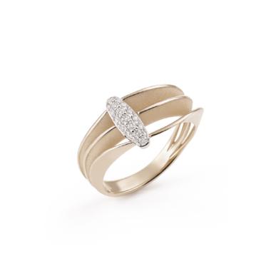 Ringe, Roségold, Annamaria Cammilli Dune Chic Pavé Ring