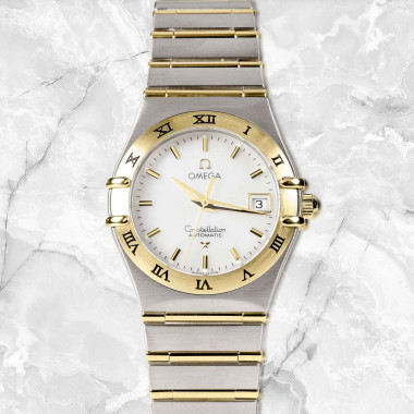         Omega Omega Constellation – Ref. 12927000, Edelstahl/Gelbgold