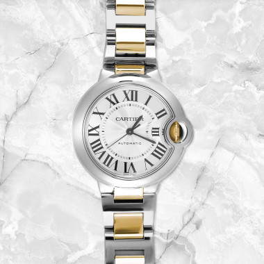         Cartier Cartier Ballon Bleu 33 – Ref. W2BB0002, Stahl/Gelbgold, Automatik