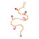 Tamara Comolli MIKADO Charm Armband 'Wildberry' - Bild 2