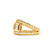 Tamara Comolli CURRICULUM VITAE 3 Ring mit Diamant-Pavé medium - Bild 2