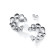 Tamara Comolli SNOWFLAKES Hoop Classic alternating Earrings - Bild 2