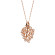 Tamara Comolli SNOWFLAKES Leaf Anhänger 'Classic/Blush'  - Bild 2