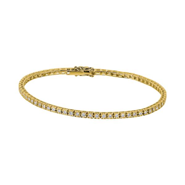 Armschmuck, Gelbgold, Ruppenthal Tennis-Armband